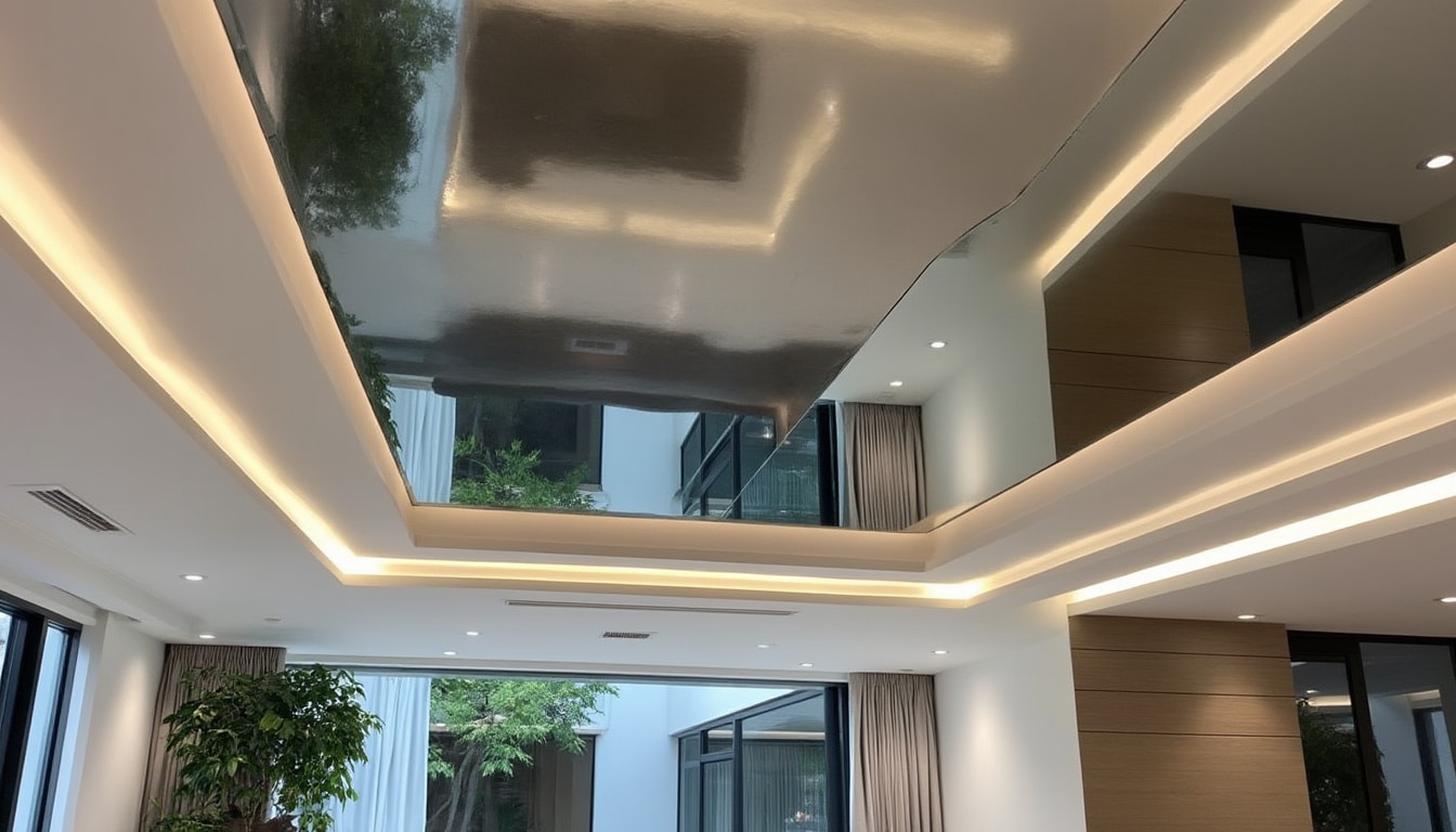 découvrez comment transformer une pièce sombre en un espace lumineux et élégant grâce à un plafond miroir. cette idée déco audacieuse non seulement agrandit visuellement la pièce, mais offre également une atmosphère moderne et sophistiquée. plongez dans nos conseils techniques pour réussir votre projet avec style.